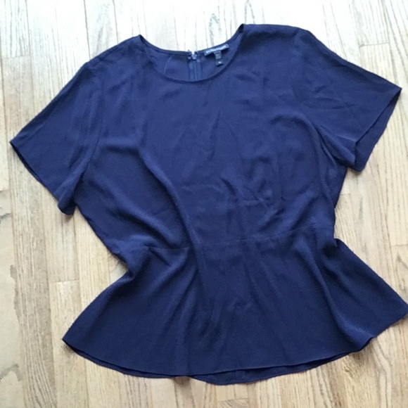 Eileen Fisher Tops - {Eileen Fisher}• Silk peplum